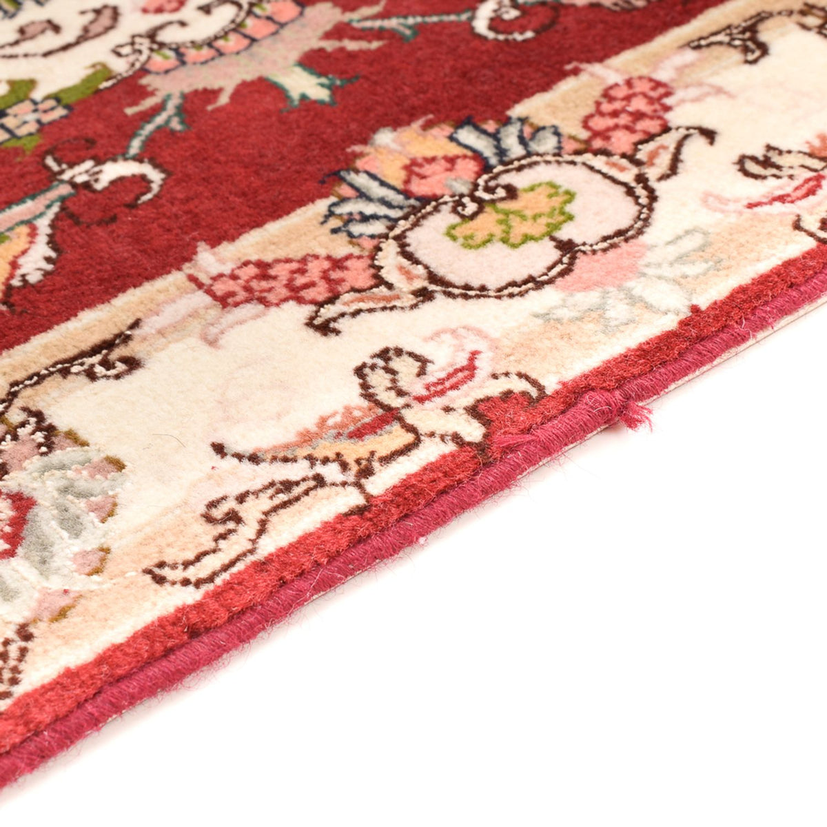Tapis persan - Tabriz - Royal - 90 x 60 cm - rouge