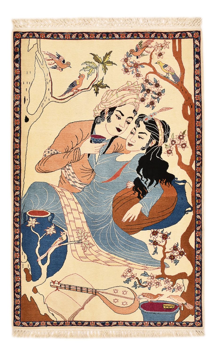 Tapis persan - Tabriz - Royal - 122 x 76 cm - multicolore