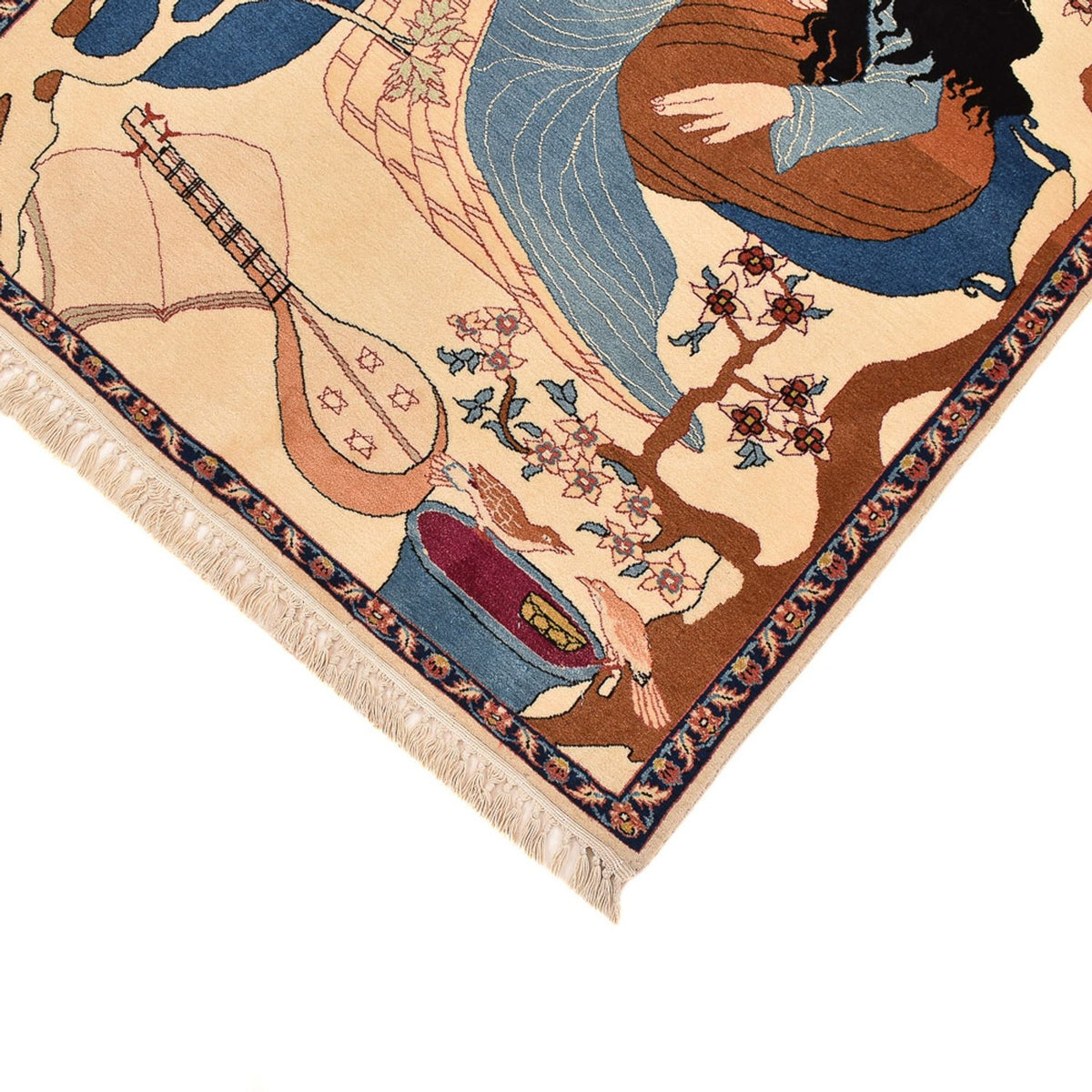 Tapis persan - Tabriz - Royal - 122 x 76 cm - multicolore