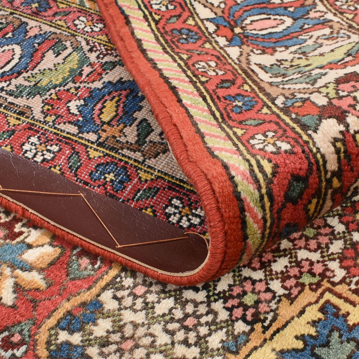 Tapis persan - Nomadic - 194 x 136 cm - multicolore