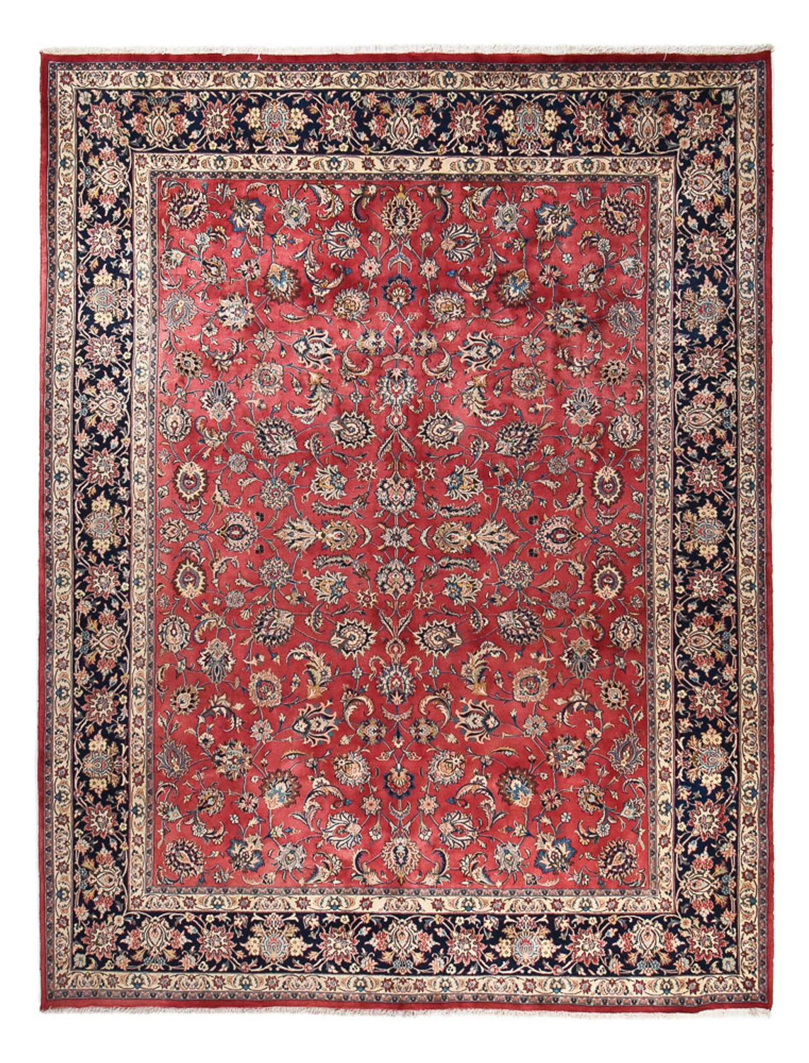 Tapis persan - Classique - 390 x 297 cm - rouge