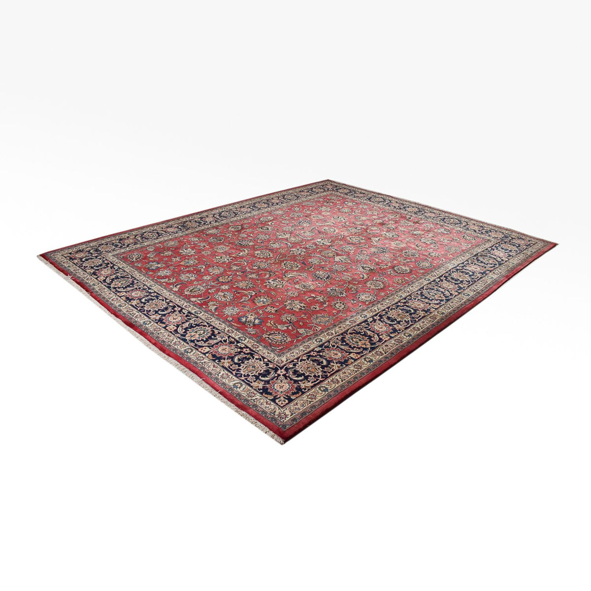 Tapis persan - Classique - 370 x 295 cm - rouge