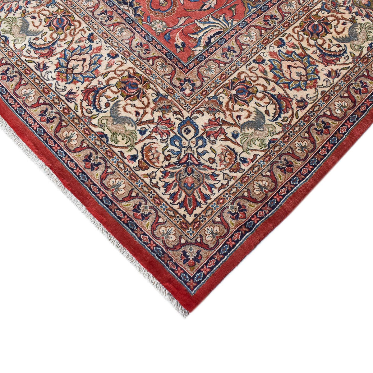 Tapis persan - Classique - Royal - 408 x 305 cm - rouge