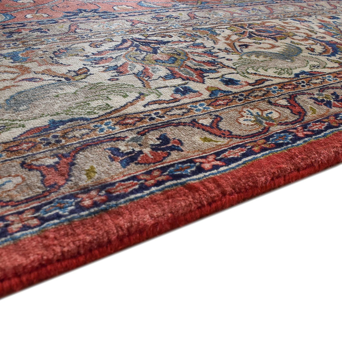 Tapis persan - Classique - Royal - 408 x 305 cm - rouge