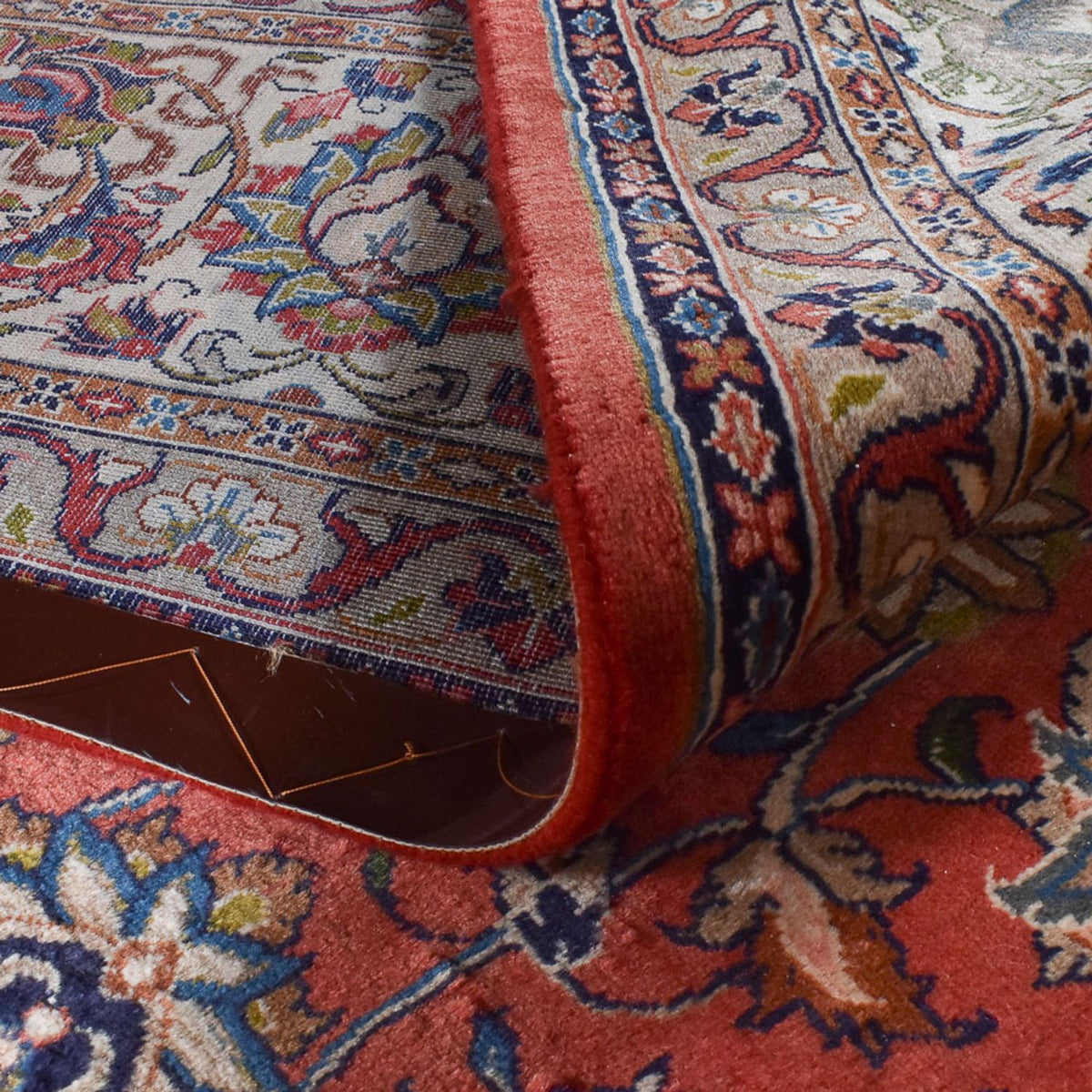 Tapis persan - Classique - Royal - 408 x 305 cm - rouge