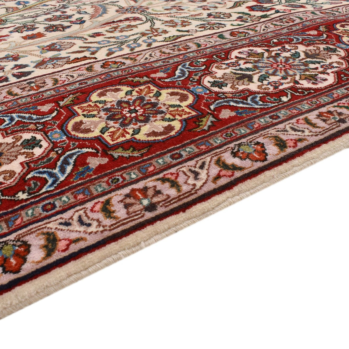 Tapis persan - Tabriz - Royal - 250 x 178 cm - crème