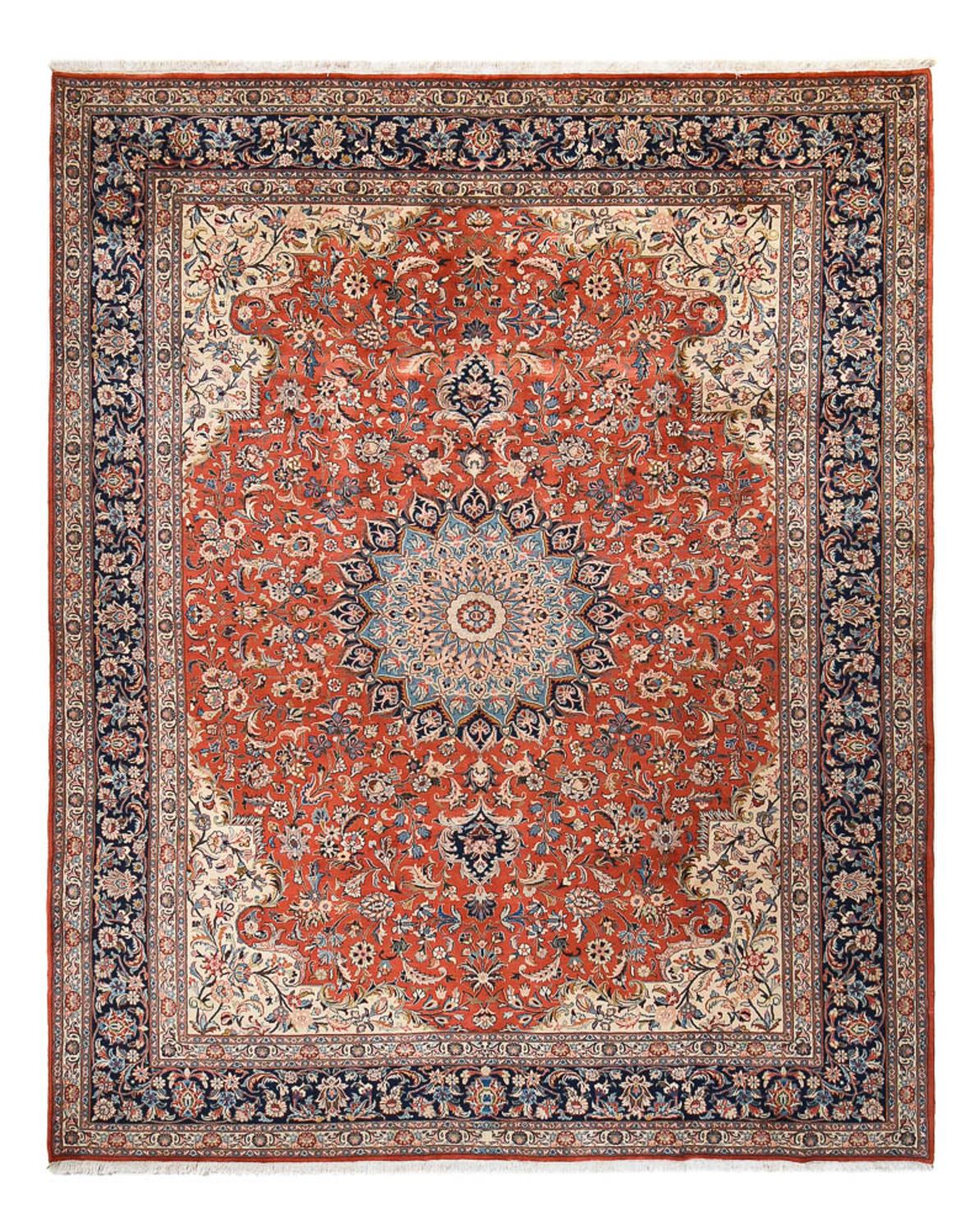 Tapis persan - Classique - Royal - 387 x 297 cm - rouge