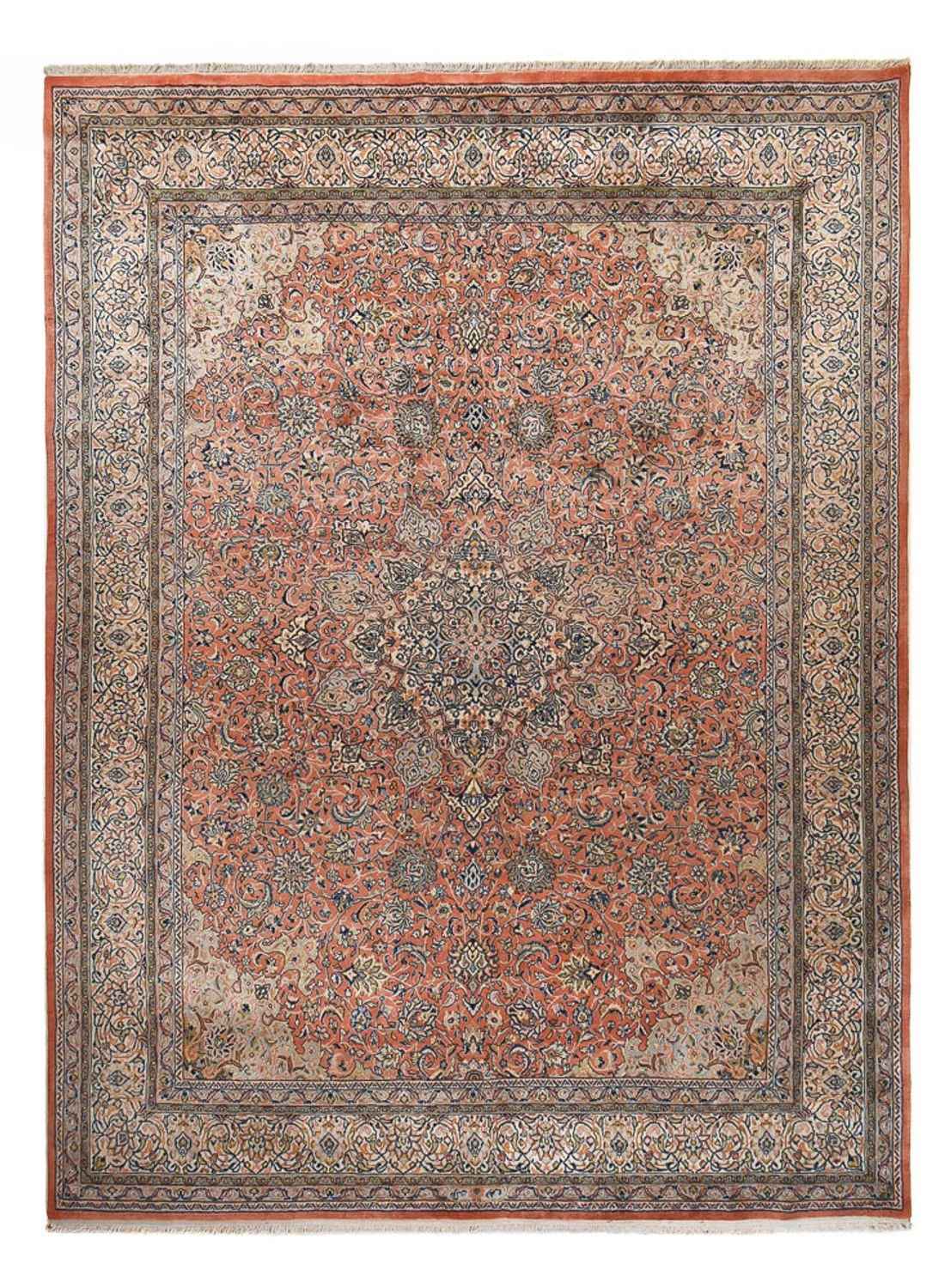 Tapis persan - Classique - Royal - 411 x 293 cm - sable