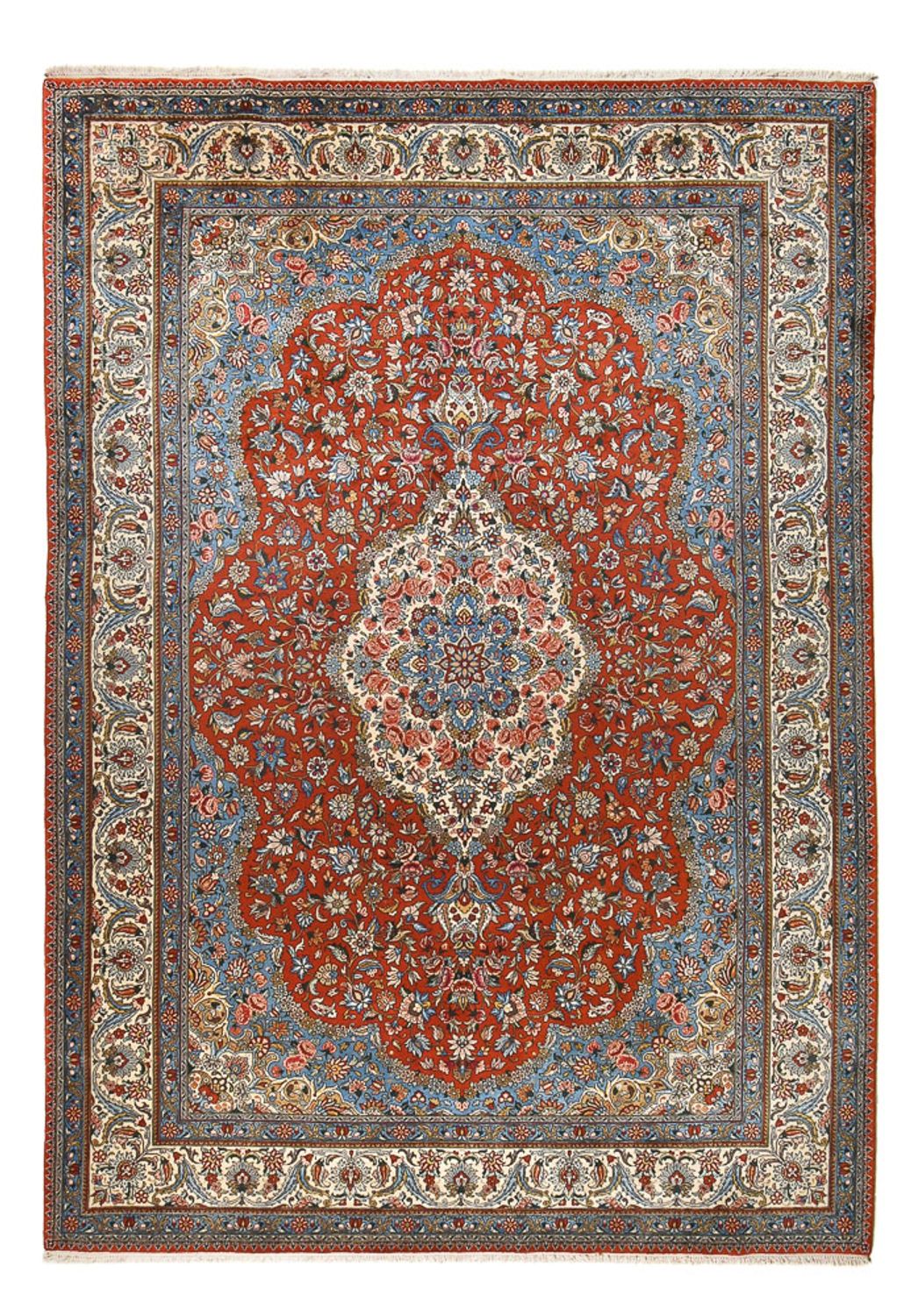 Tapis persan - Nomadic - 370 x 248 cm - rouge