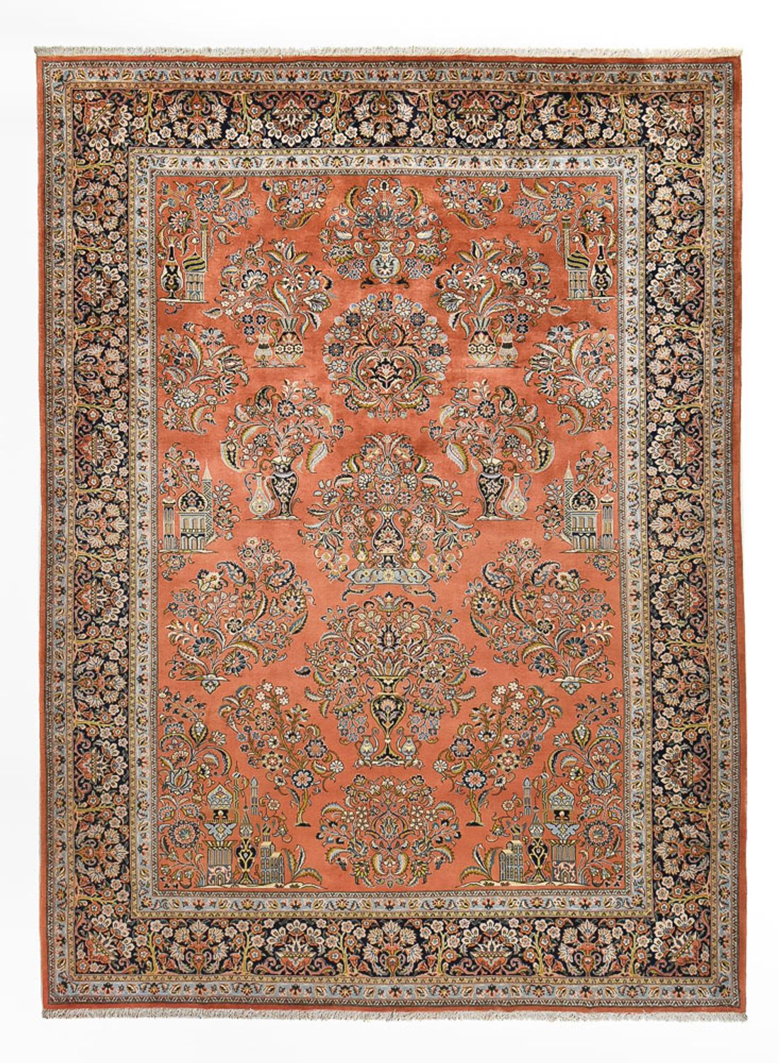 Tapis persan - Royal - Royal - 410 x 303 cm - rouge