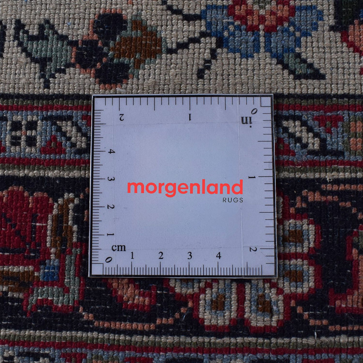 Tapis persan - Classique - Royal - 393 x 300 cm - rouge foncé