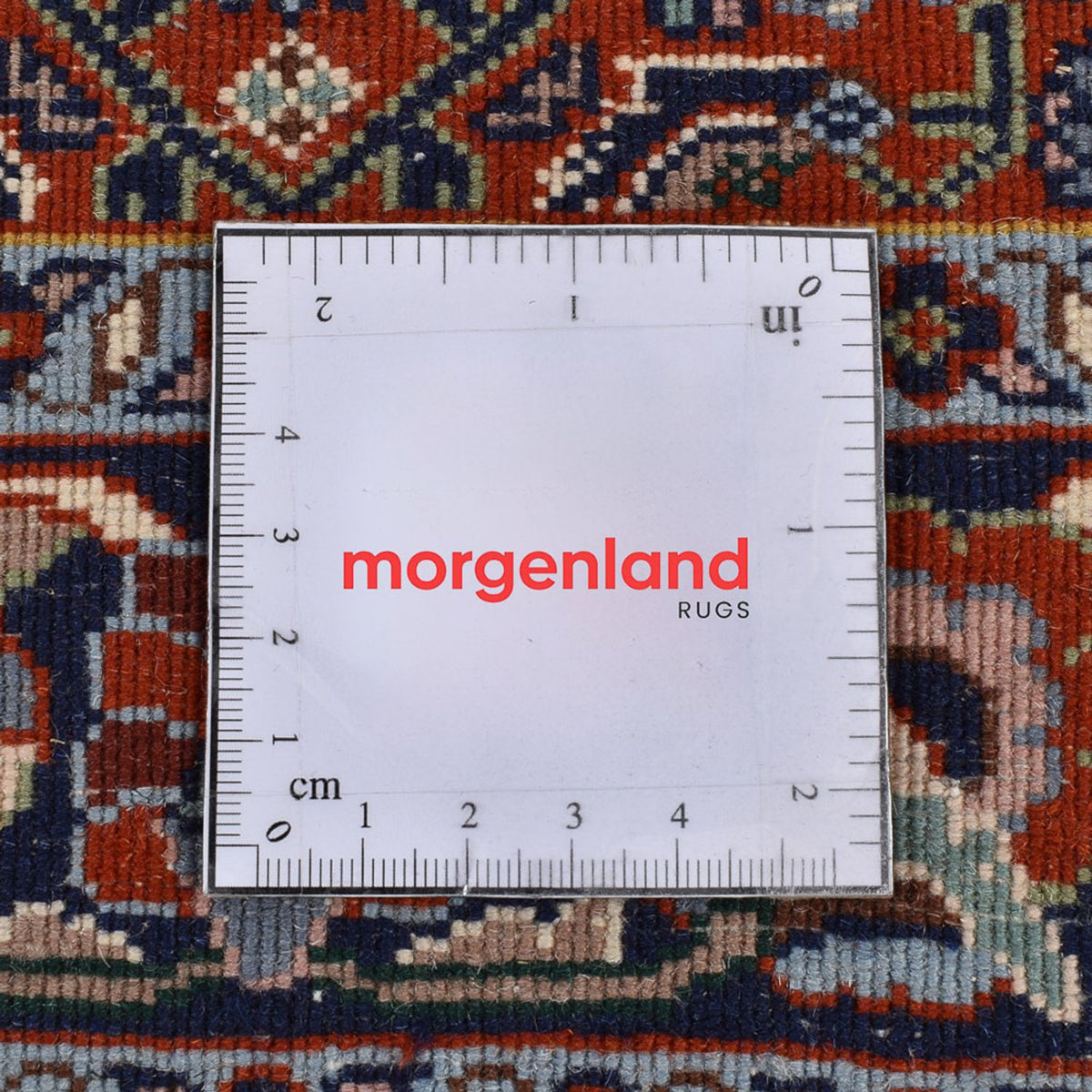 Tapis de couloir Tapis persan - Bidjar - 295 x 76 cm - rouille