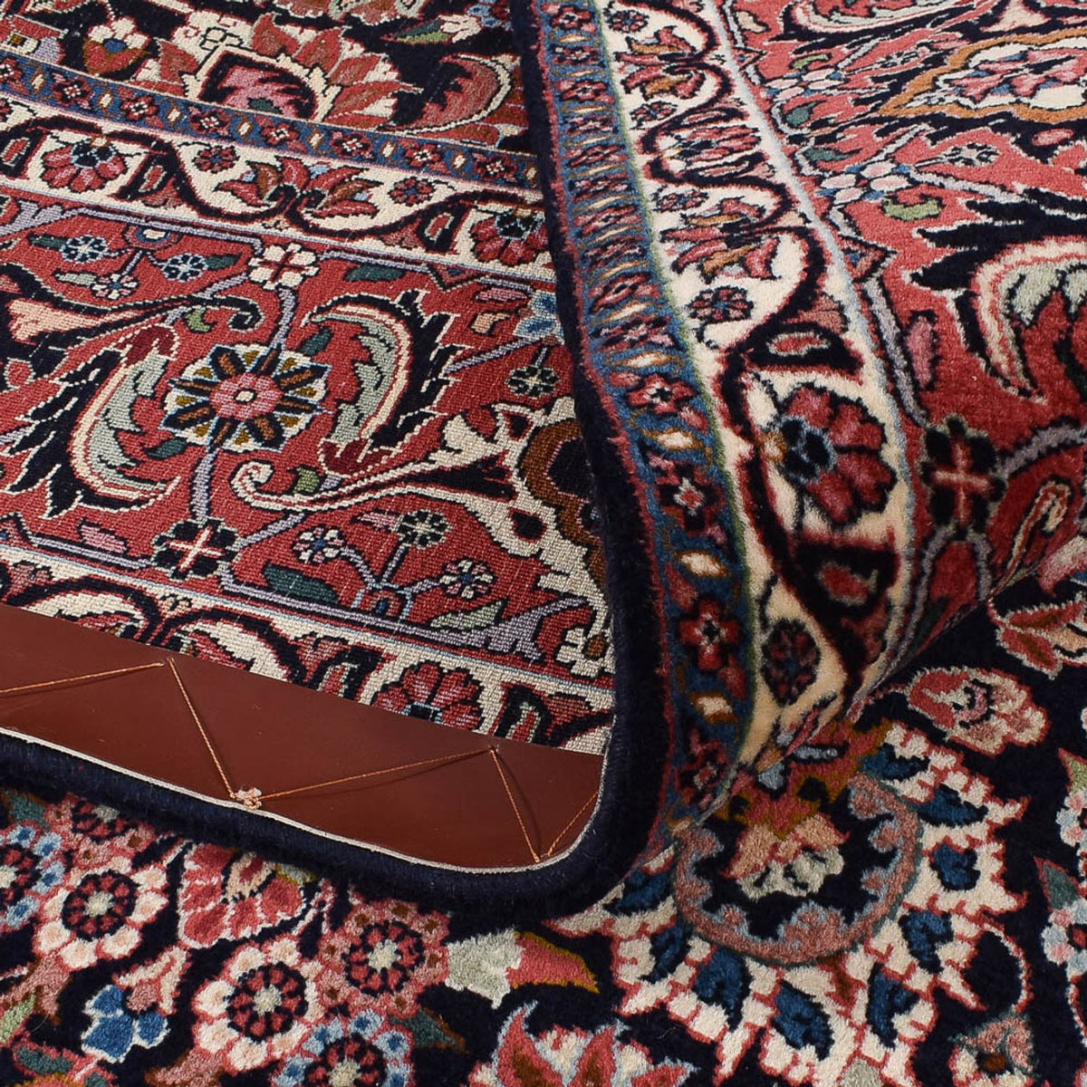 Tapis persan - Bidjar - 367 x 257 cm - rouille