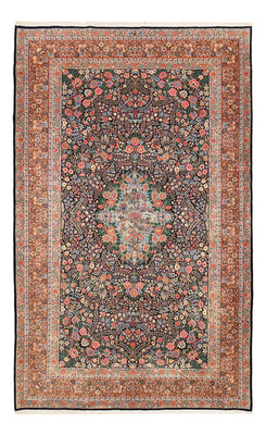 Tapis persan - Royal - 335 x 200 cm - bleu foncé
