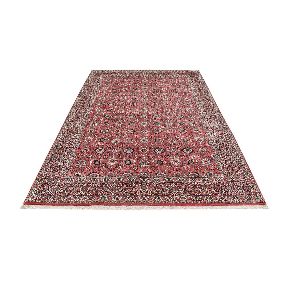 Tapis persan - Bidjar - 300 x 202 cm - rouge clair