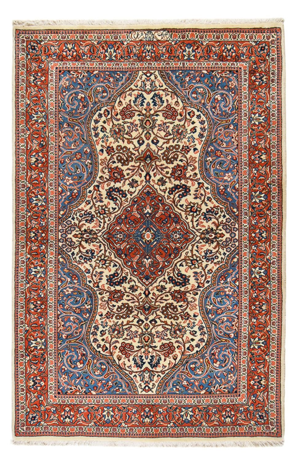 Tapis persan - Classique - 205 x 132 cm - beige