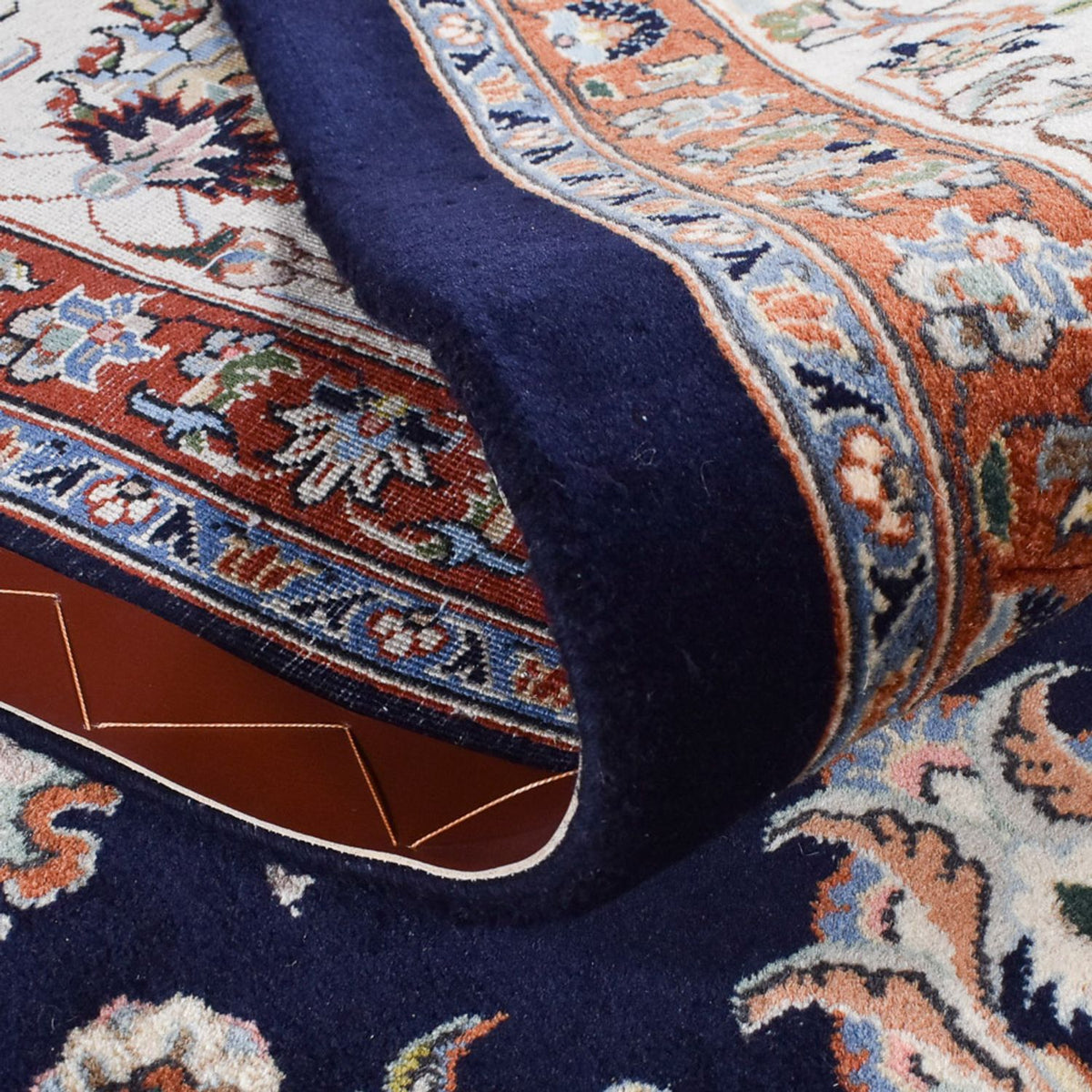 Tapis persan - Classique - Royal - 340 x 245 cm - bleu foncé