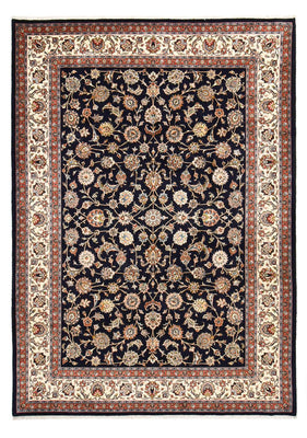 Tapis persan - Classique - Royal - 345 x 248 cm - bleu foncé
