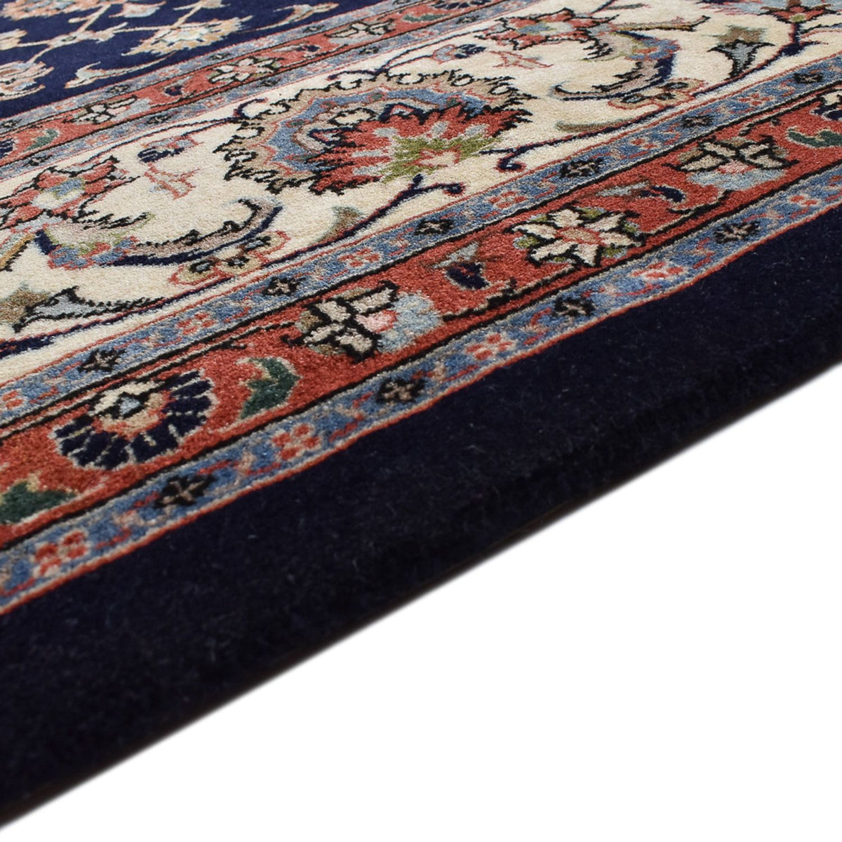 Tapis persan - Classique - Royal - 345 x 248 cm - bleu foncé