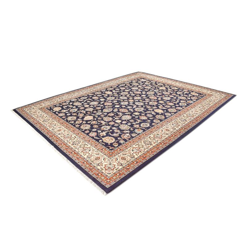 Tapis persan - Classique - 390 x 305 cm - bleu foncé
