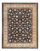 Tapis persan - Classique - 374 x 295 cm - bleu foncé