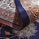 Tapis persan - Classique - 374 x 295 cm - bleu foncé