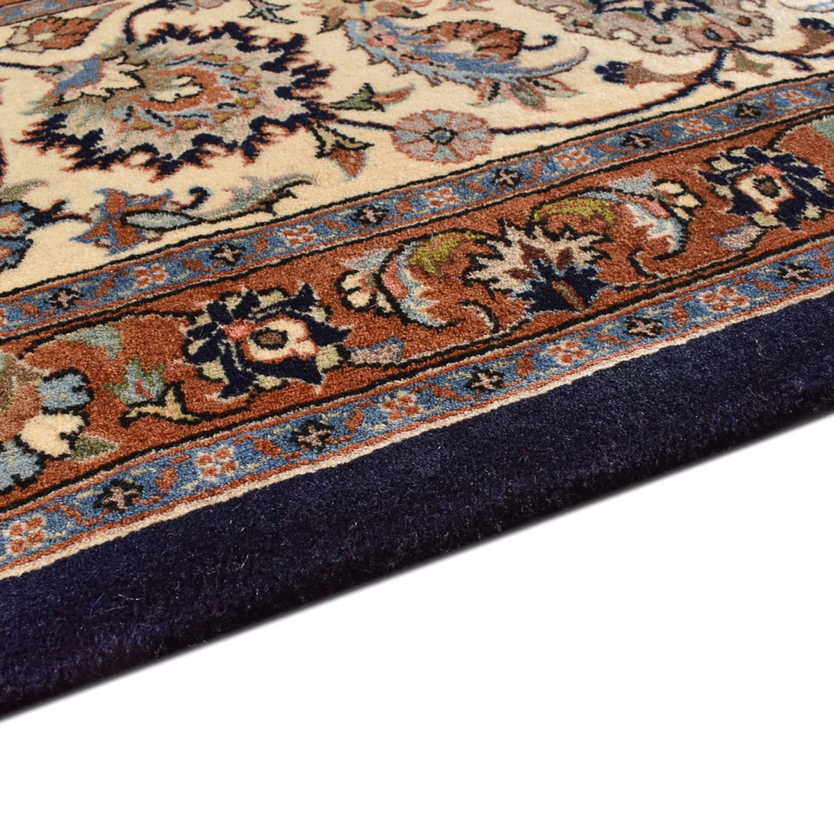 Tapis persan - Classique - Royal - 390 x 303 cm - bleu foncé