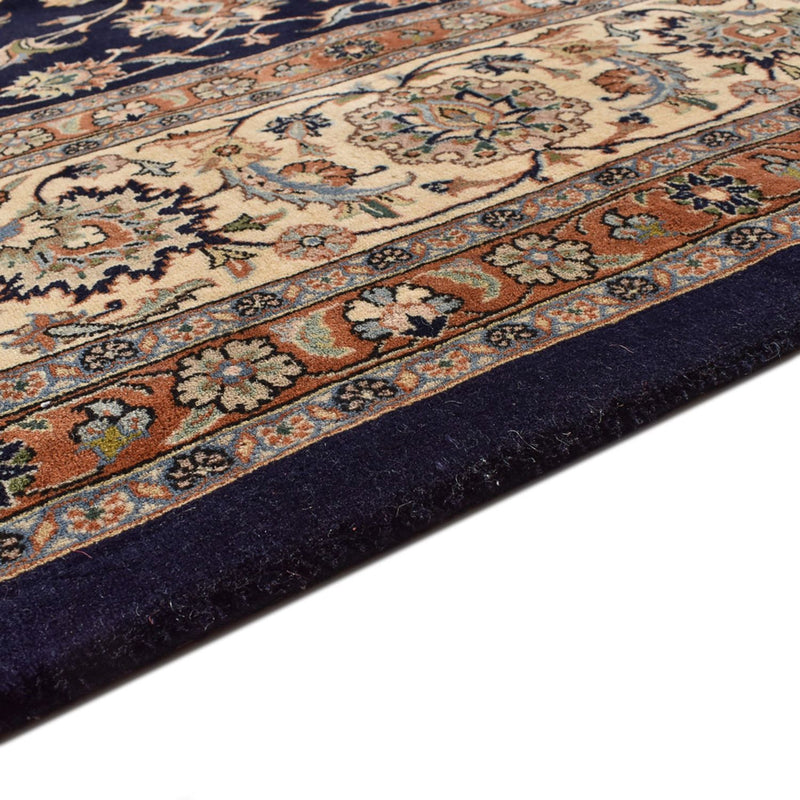 Tapis persan - Classique - Royal - 391 x 302 cm - bleu foncé