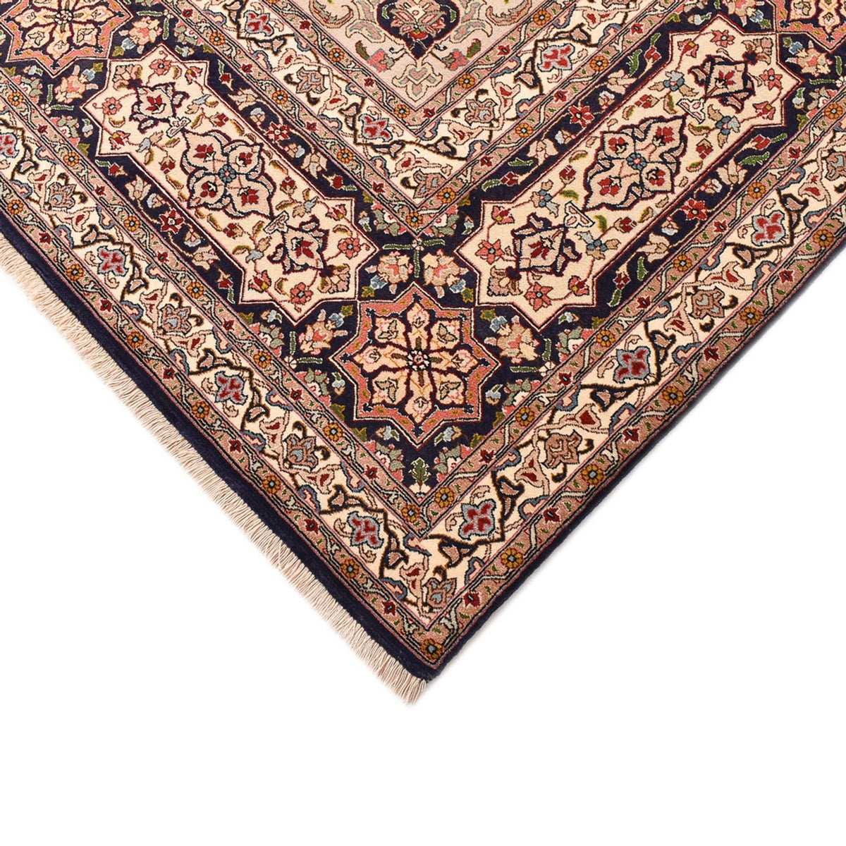 Tapis persan - Tabriz - Royal - 400 x 297 cm - beige clair