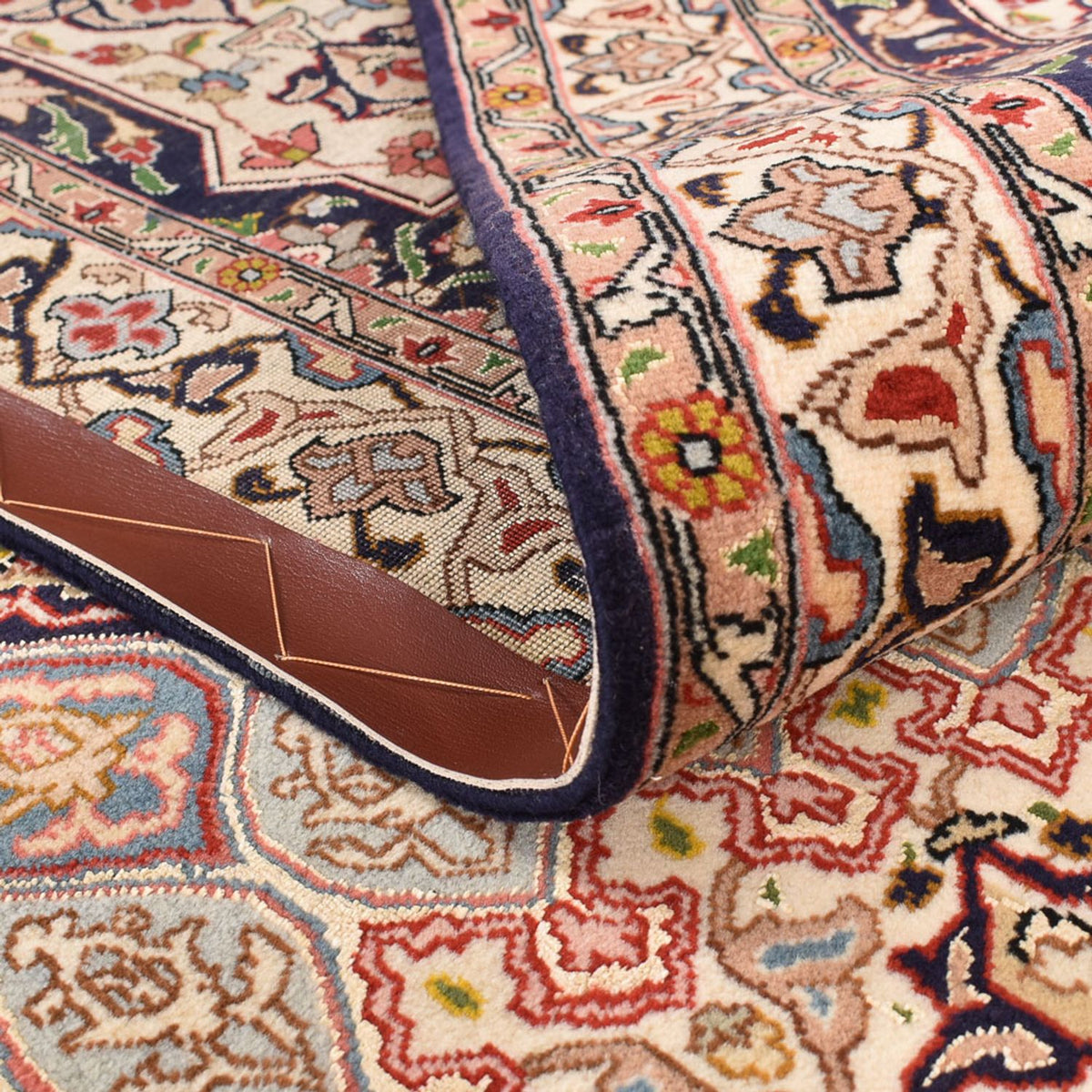 Tapis persan - Tabriz - Royal - 400 x 297 cm - beige clair