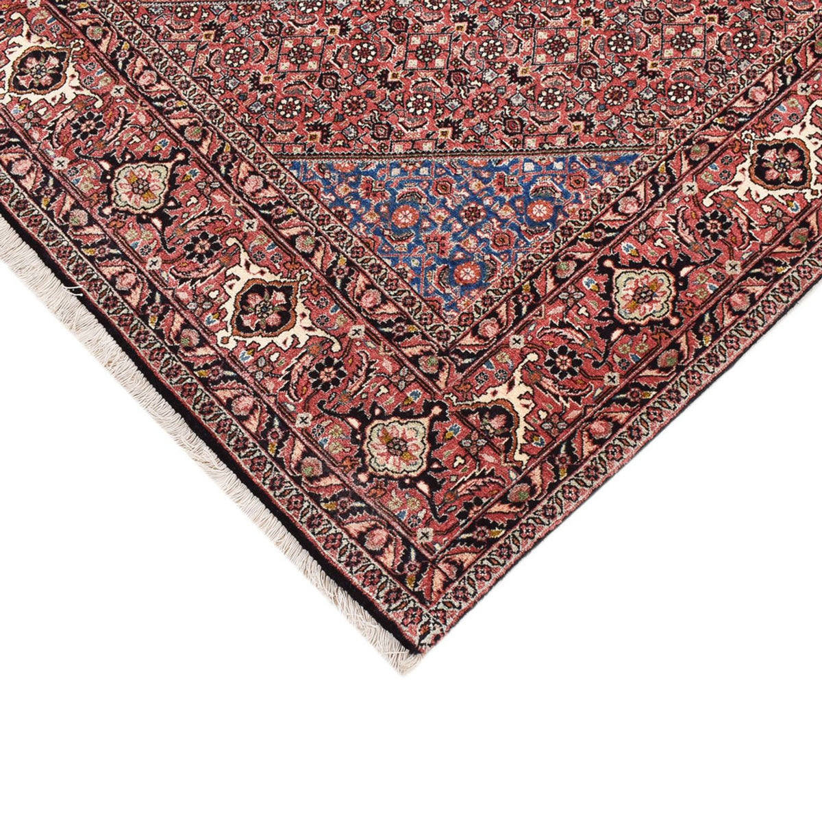 Tapis persan - Bidjar - 228 x 173 cm - rouille