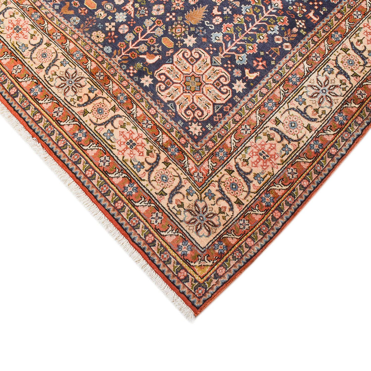 Tapis persan - Nomadic - 316 x 198 cm - rouge clair