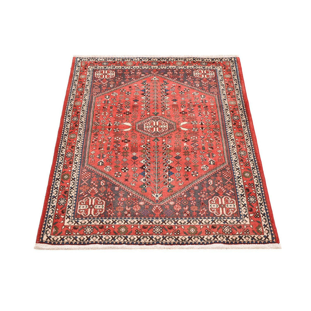 Tapis persan - Nomadic - 147 x 100 cm - rouge