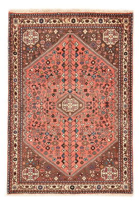 Tapis persan - Nomadic - 144 x 98 cm - rouge clair