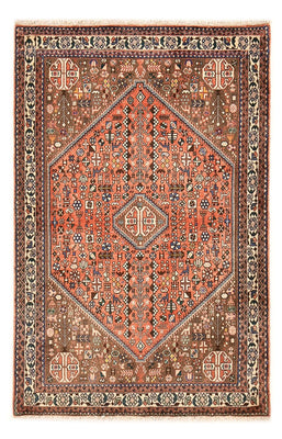 Tapis persan - Nomadic - 150 x 102 cm - rouge clair