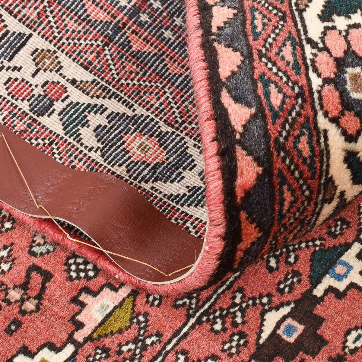 Tapis persan - Nomadic - 144 x 104 cm - rouge