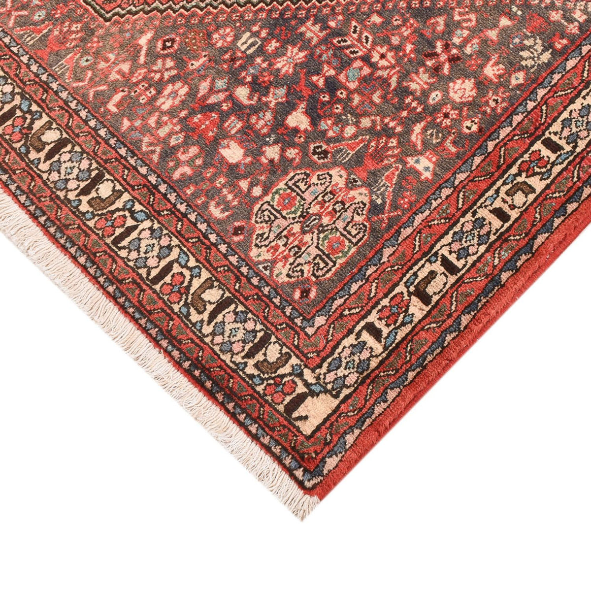 Tapis persan - Nomadic - 152 x 103 cm - rouge