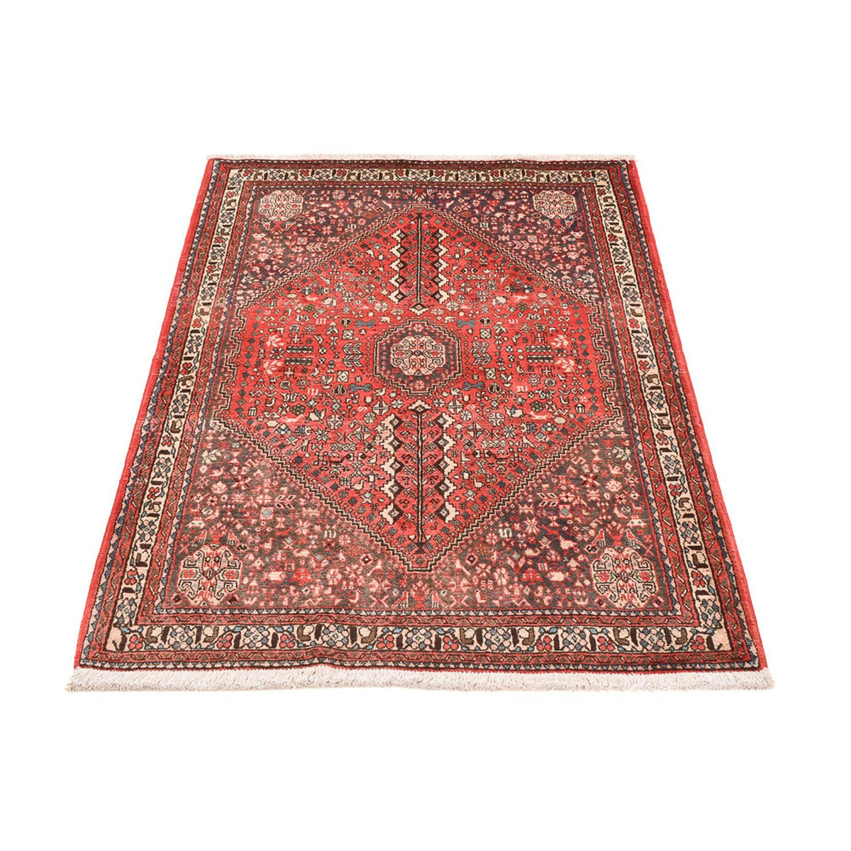 Tapis persan - Nomadic - 152 x 103 cm - rouge