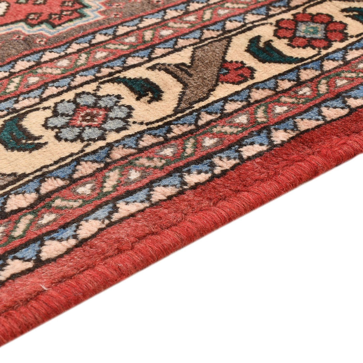 Tapis persan - Nomadic - 148 x 100 cm - rouge