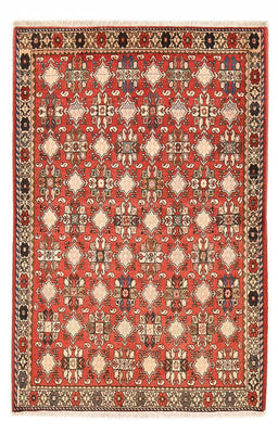 Tapis persan - Nomadic - 160 x 110 cm - rouge