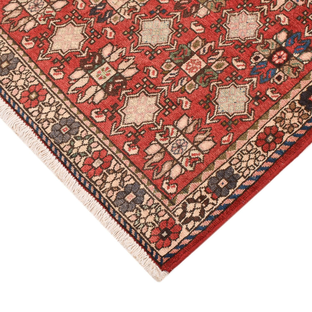 Tapis persan - Nomadic - 160 x 110 cm - rouge