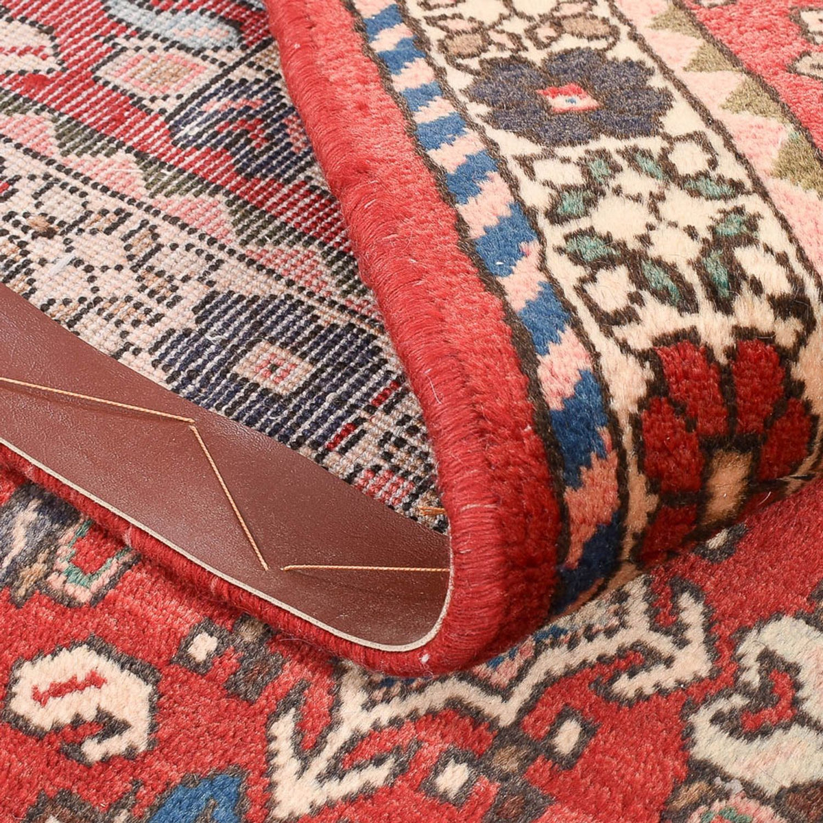 Tapis persan - Nomadic - 160 x 110 cm - rouge
