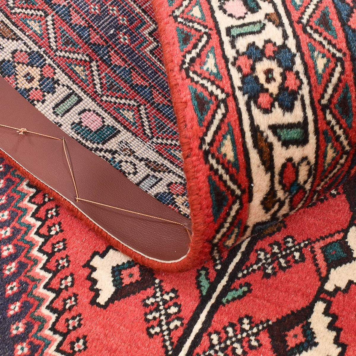 Tapis persan - Nomadic - 148 x 98 cm - rouge