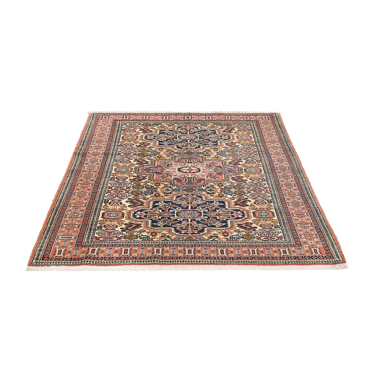 Tapis persan - Nomadic - 187 x 135 cm - multicolore
