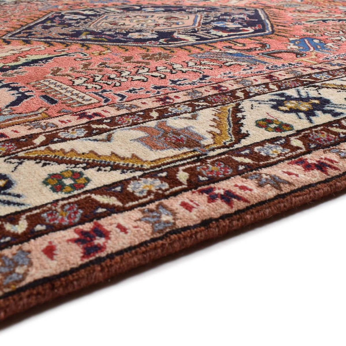 Tapis persan - Nomadic - 200 x 142 cm - rouge