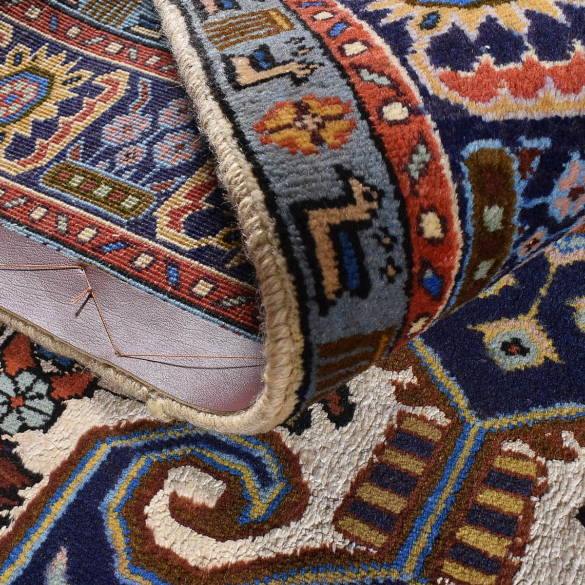 Tapis persan - Nomadic - 222 x 144 cm - multicolore