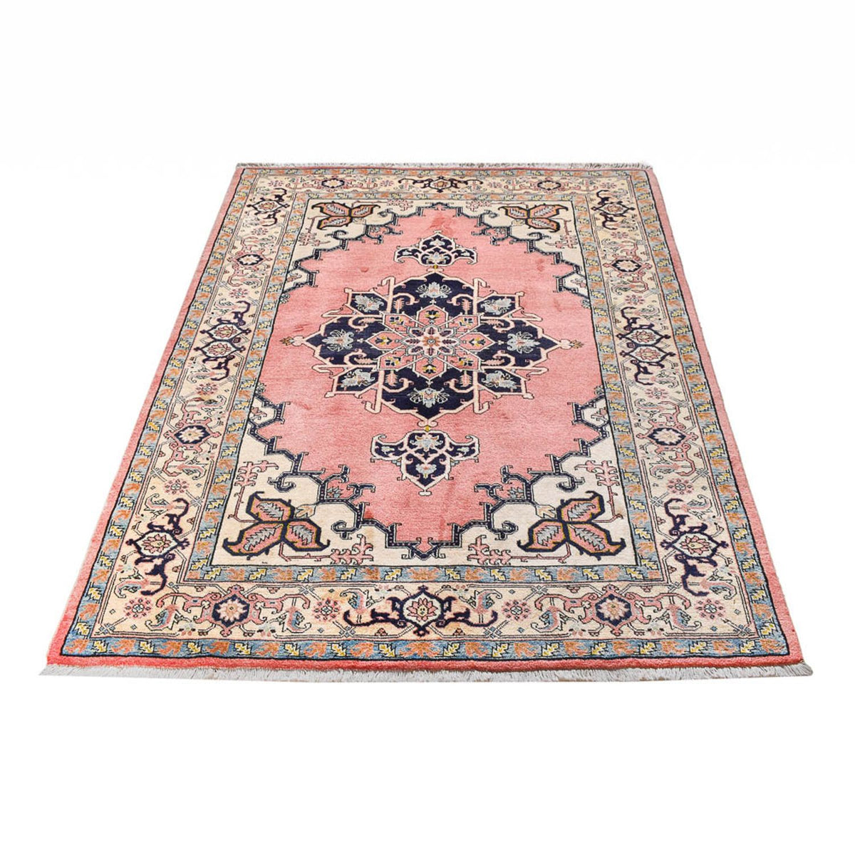 Tapis persan - Nomadic - 202 x 148 cm - rose