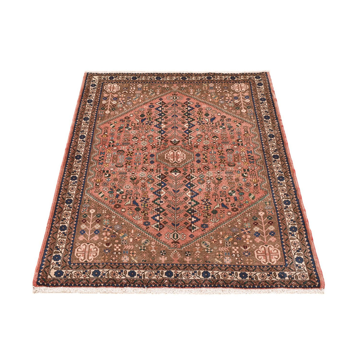Tapis persan - Nomadic - 152 x 102 cm - rouille