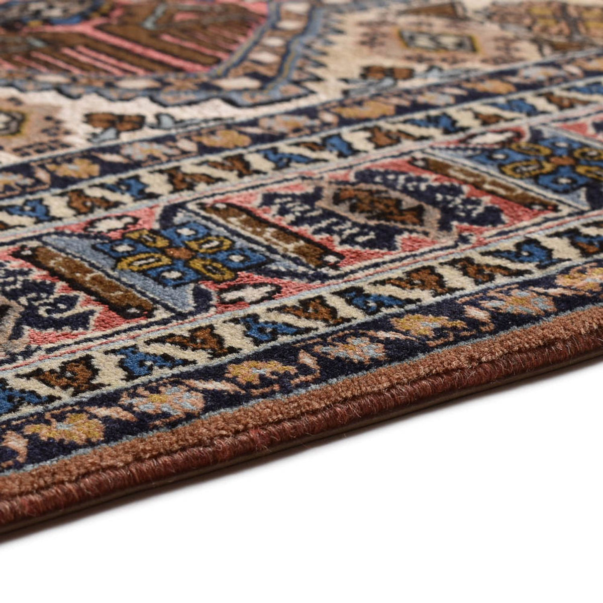 Tapis persan - Nomadic - 192 x 137 cm - multicolore