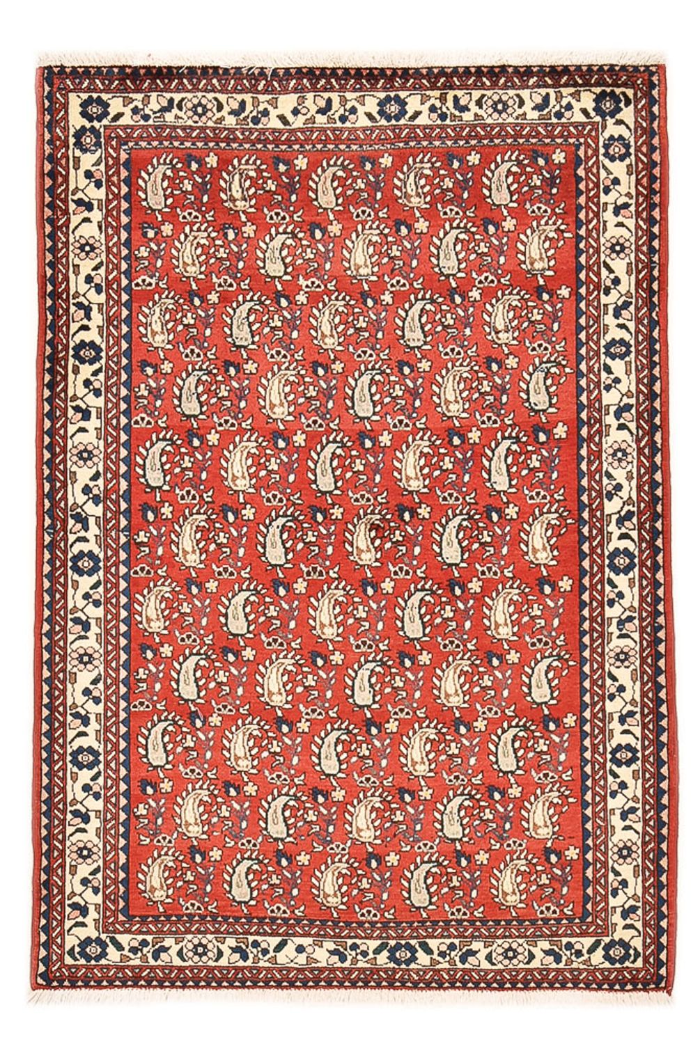 Tapis persan - Nomadic - 150 x 100 cm - rouge